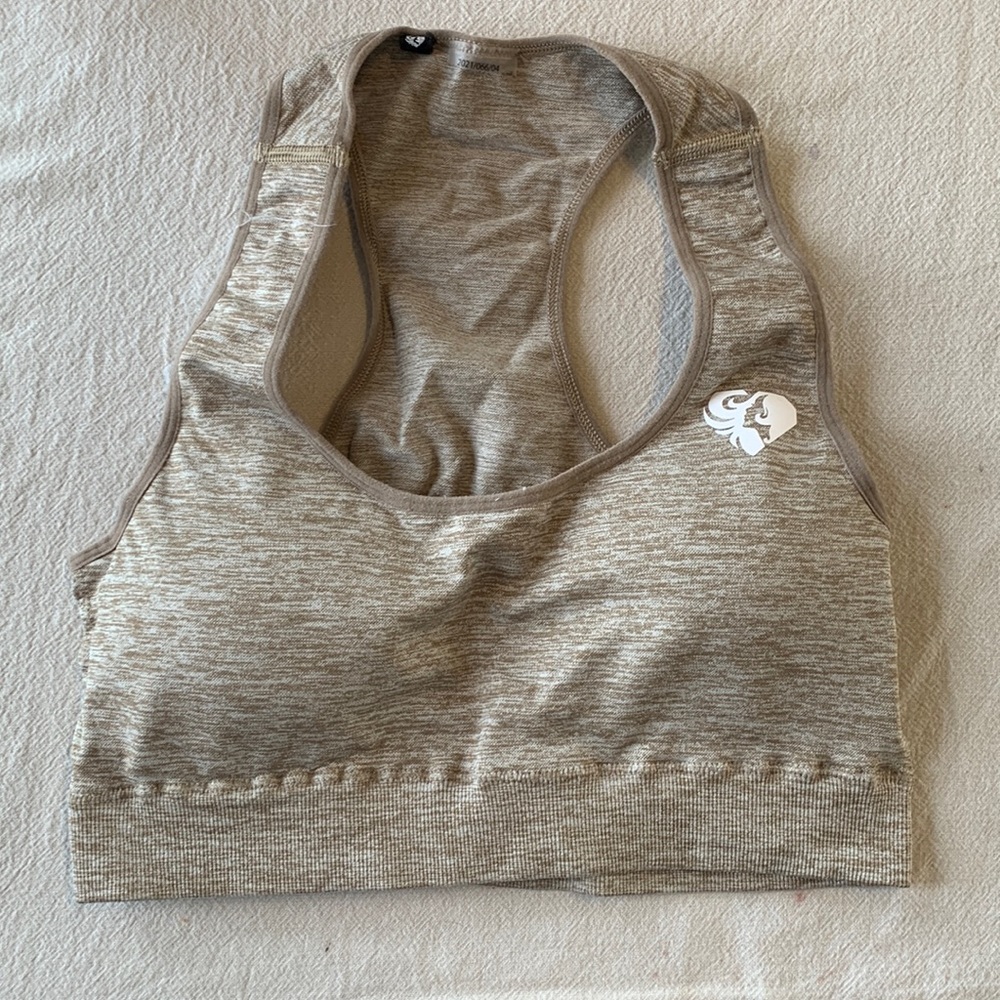 WOMEN’S BEST MOVE SEAMLESS SPORT’S BRA | BROWN GREY MARL | MEDIUM
